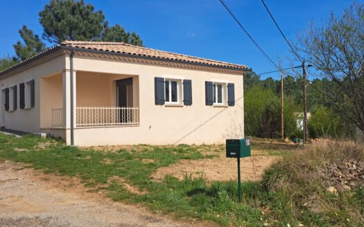Maison neuve de 115m2, 3 chambres, Payzac 07