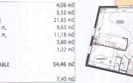 T3 PORT VENDRES (Locatif ou Principal)