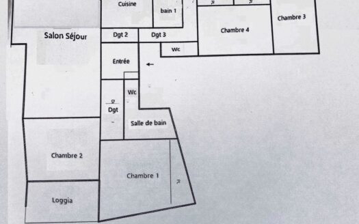 Vends appartement T5 120m² avec parking CENTRE TOULOUSE