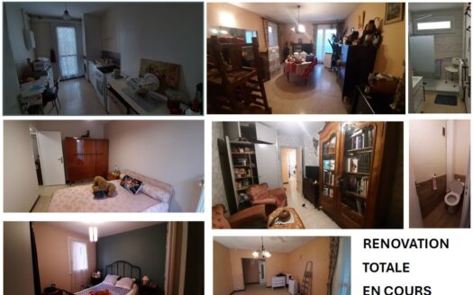 Appartement T4 (70,2 m2 – 2 loggias – cave)