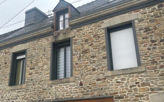 Maison de ville en pierre commerce à pieds