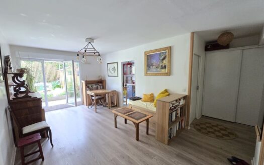 Appartement calme 50m² avec jardin privé de 60m² sans vis-à-vis