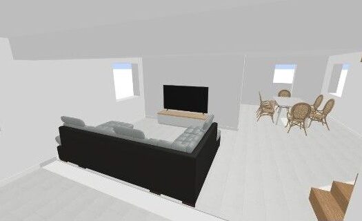 À vendre corps de ferme en cours de rénovation