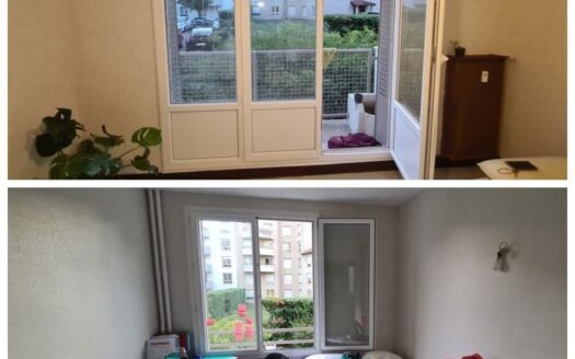 T3 rénové 51 m² – Résidence calme Grange-Blanche