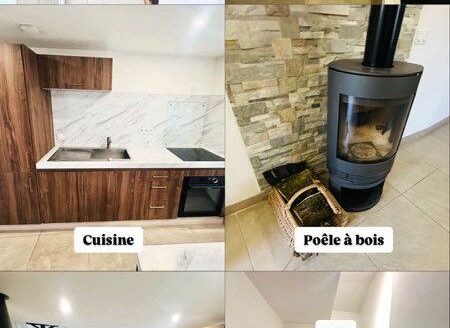Maison de village rénovée avec terrasse et cave