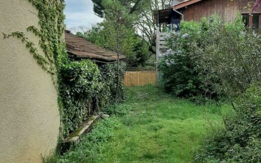 Appartement 47m², jardin et remise