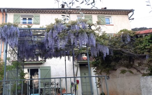 Maison provençale discretement mitoyenne