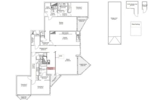Grand Appartement Créteil Lac -Proche CCR zone piétonne