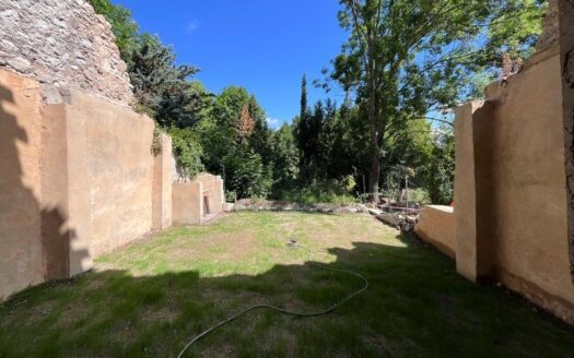 Maison de charme rénovée, terrasse, atelier, jardin, vue montage, DPE B