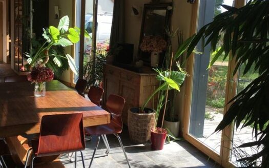 Maison bois bioclimatique