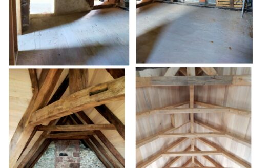 Charmant corps de ferme à finir de restaurer sur terrain d’un seul tenant de 3700 m2