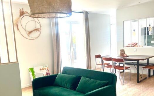 Charmante maison 2 chambres au cœur de Betheny – Terrasse – Jardin – Parking