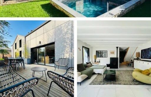 Maison contemporaine Begles mairie