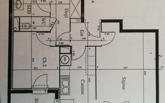 Vente appartement 3 pièces