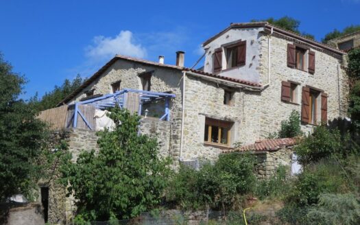 Ensemble de deux maisons avec jardin