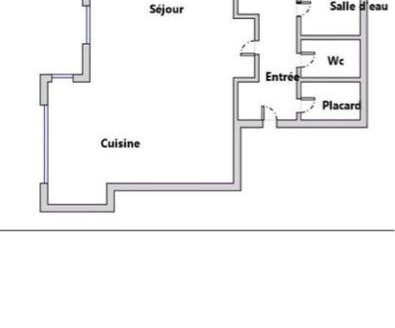 Appartement 3 pièces 53m2 Balcon + Parking